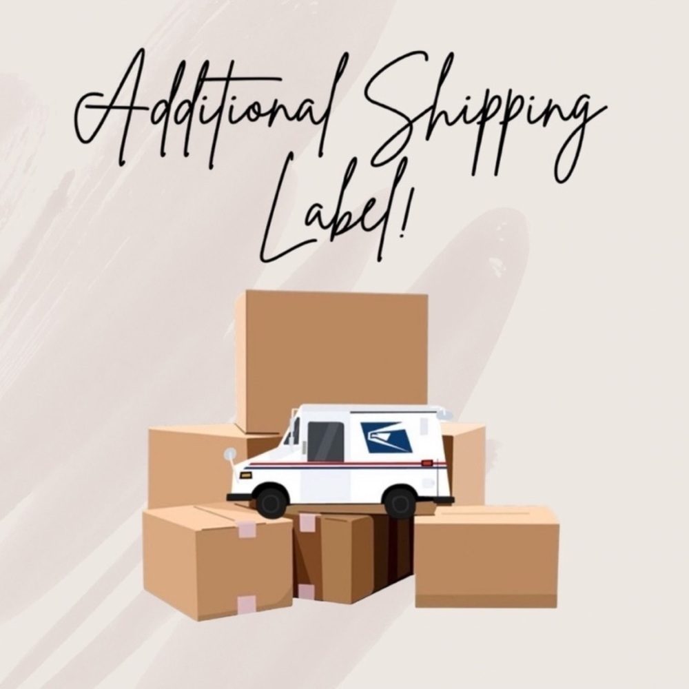 EXTRA SHIPPING LABEL